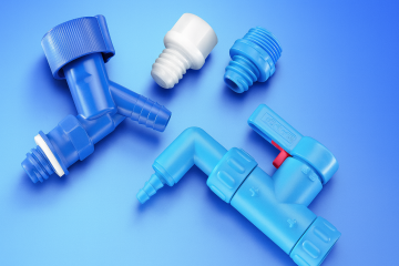 Kautex HDPE Bidon Musluğu – Mavi