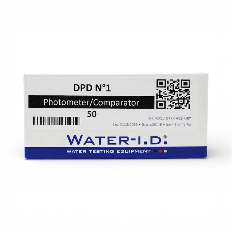 WATER-I.D. DPD No:1 Photometer / Comparator Tablet 50'li
