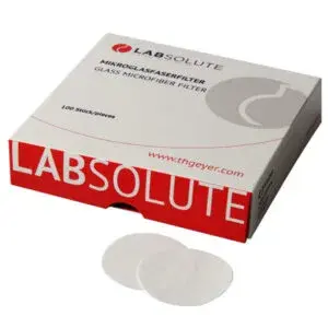 LABSOLUTE Cam Elyaf Filtre 47 mm 0.7 µm 100 Adet