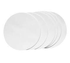 Isotherm Filtre Kağıdı Beyaz Bant 125 mm - Orta Hız