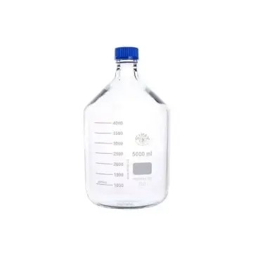 Simax Cam Otoklav Şişe 5000 ml  - GL45 Vida Kapaklı