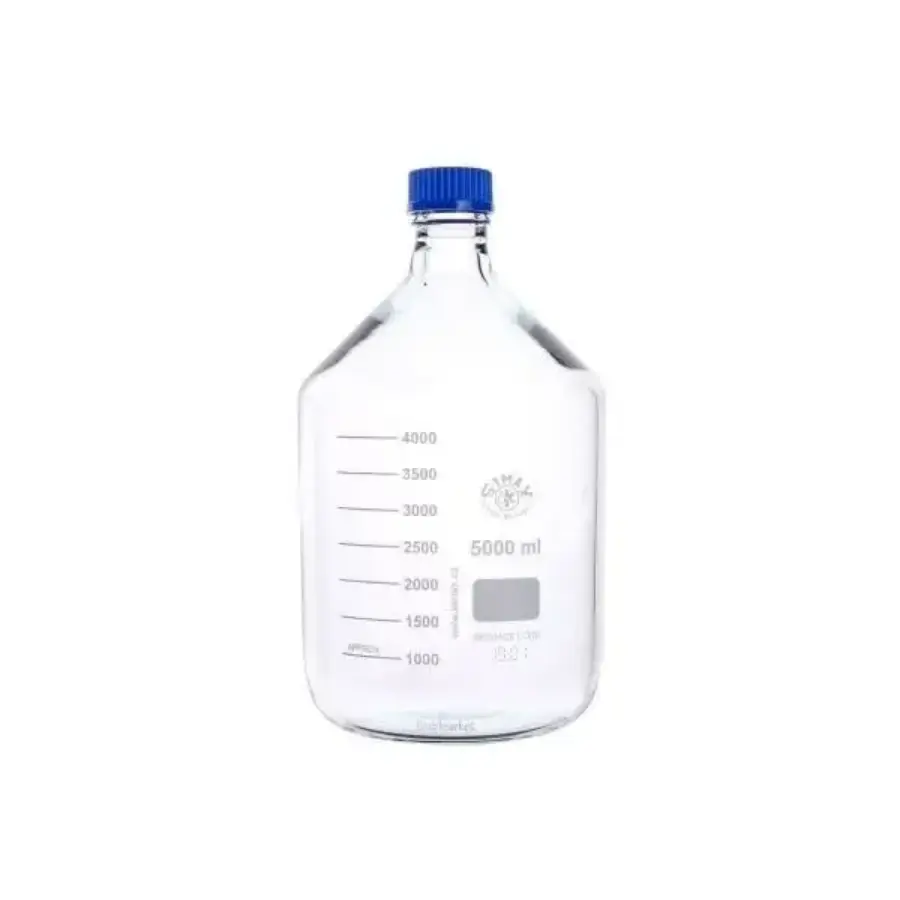 Simax Cam Otoklav Şişe 10000 ml  - GL45 Vida Kapaklı