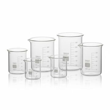 SIMAX Cam Beher 100 ml – Kısa Form