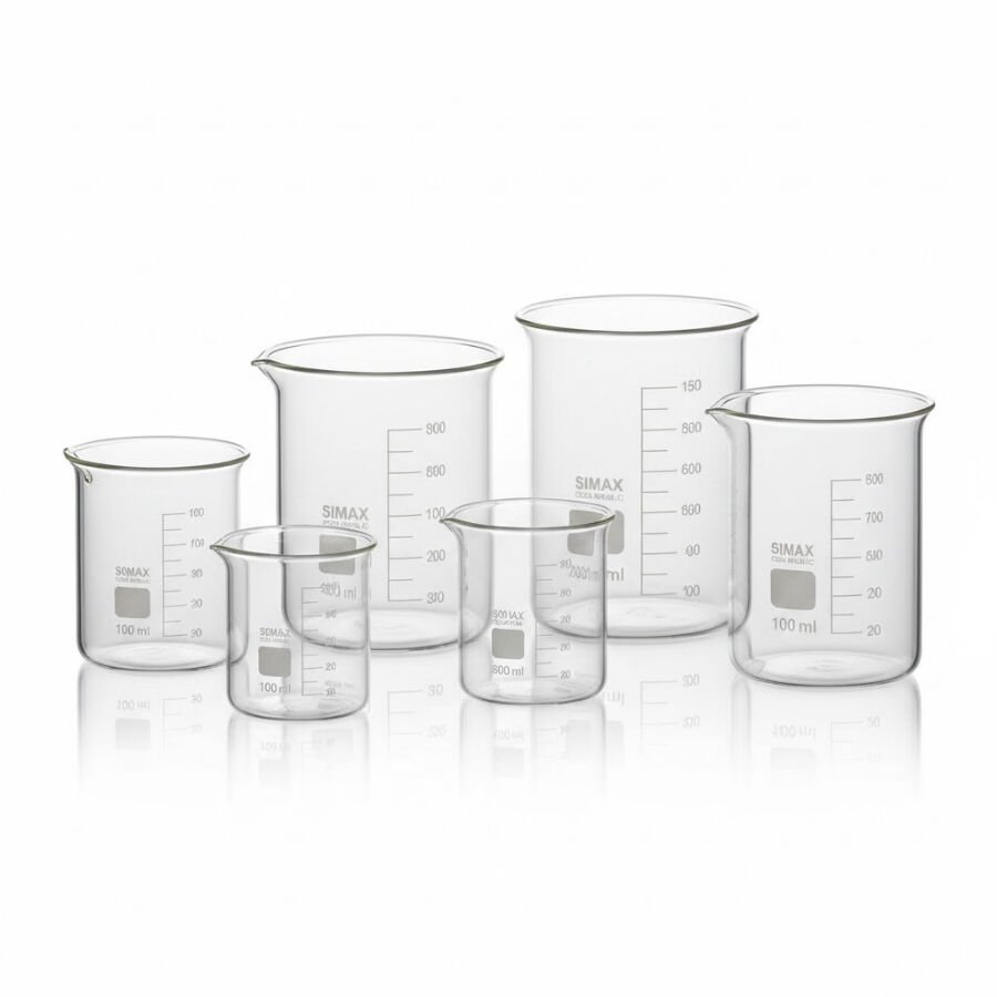 SIMAX Cam Beher 250 ml – Kısa Form