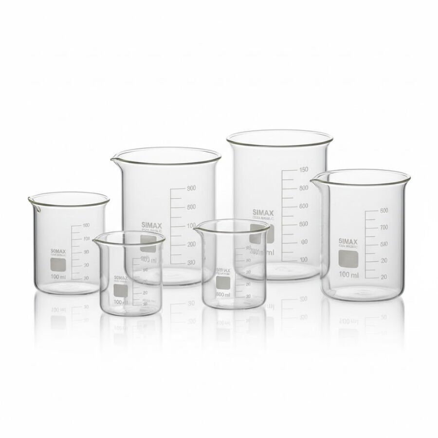 SIMAX Cam Beher 1000 ml – Kısa Form