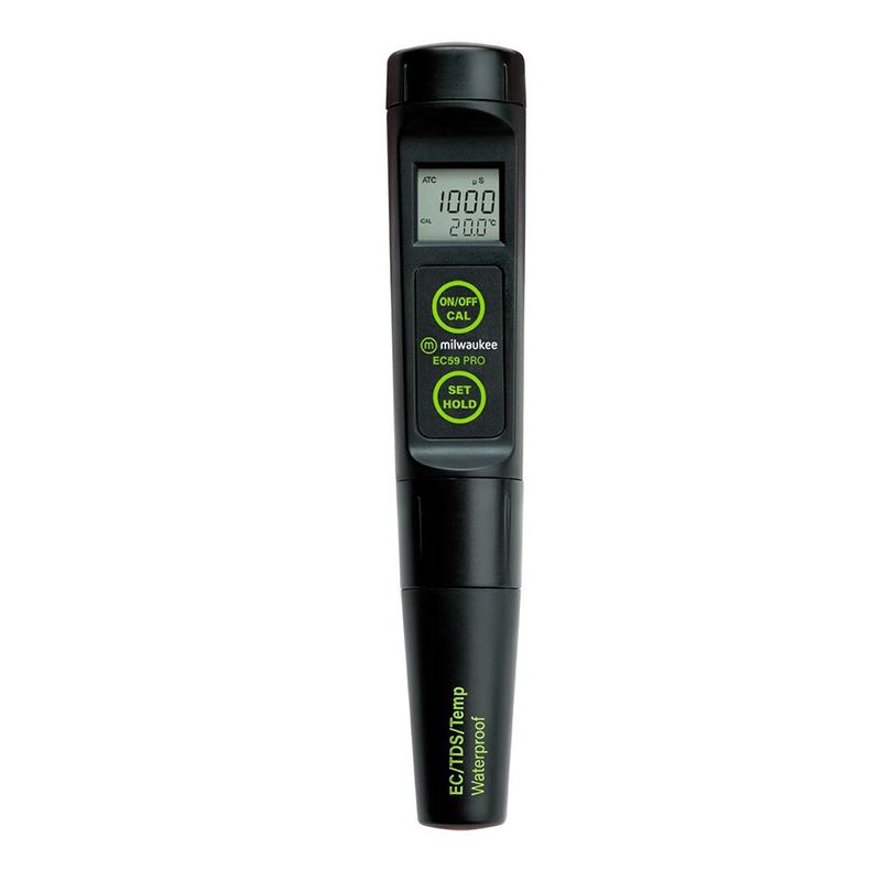 Milwaukee EC60 Cep Tipi  İletkenlik / TDS / Sıcaklık  Ölçer  0... 20.00 µS/cm / 0.0... 10.00 / 0... 60 °C