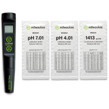 Milwaukee MW803 pH / İletkenlik / TDS ve Sıcaklık Ölçer 0.0... 14.0 pH / 0... 3999 µS/cm / 0... 2000 ppm   0.0... 50.0 °C