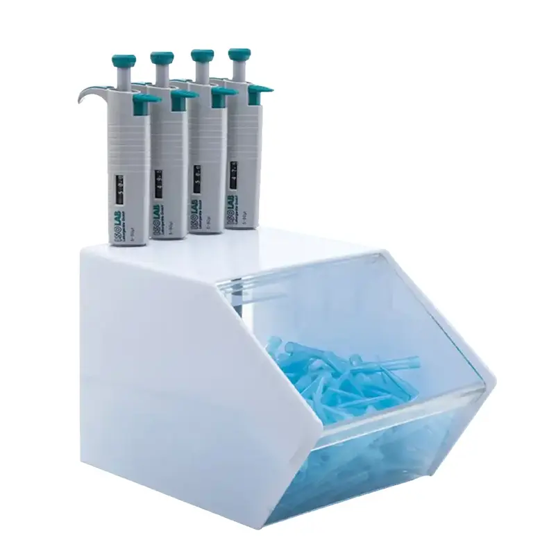 ISOLAB  Mikropipet Standı - 4 Pipet İçin - Kutulu