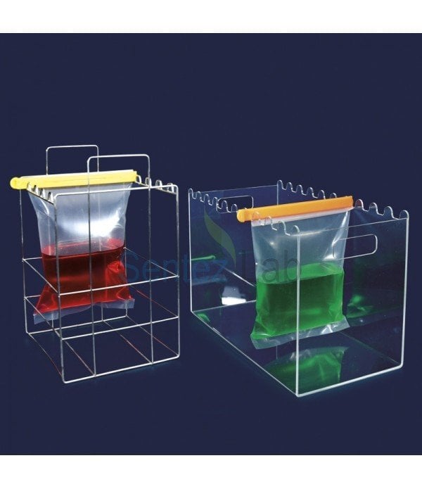 İSOLAB torba standı - homojenizatör için - akrilik