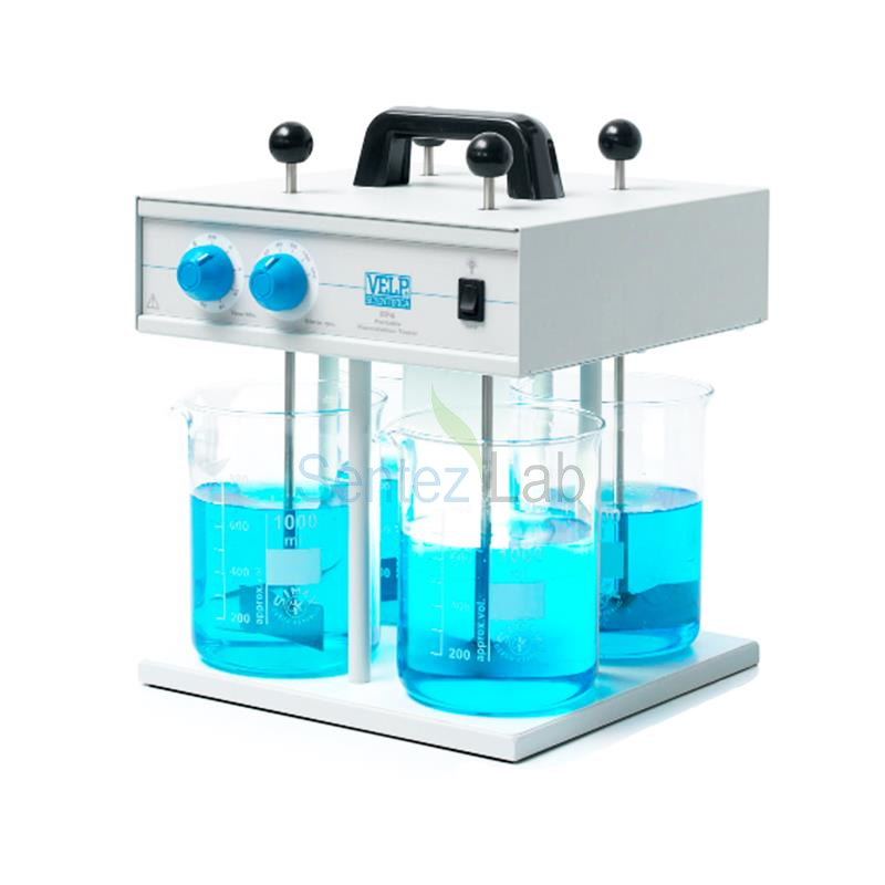 Velp FP4 Jar Test Cihazı  (Flokülatör) 20... 200 rpm