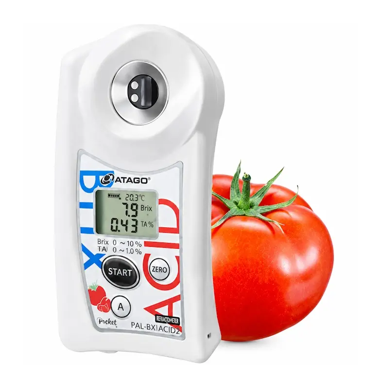 Atago Pal-Bx|Acıd3 Domates Asit/Brix Master Kit Refraktometresi