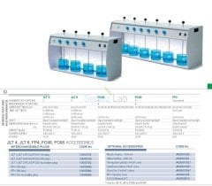 Velp JLT6 Jar Test Cihazı  (Flokülatör)  Dijital Kontrollü 10... 300 rpm