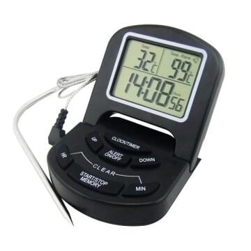 FRN-65 Dijital Fırın Termometresi 0–300°C - Alarmlı