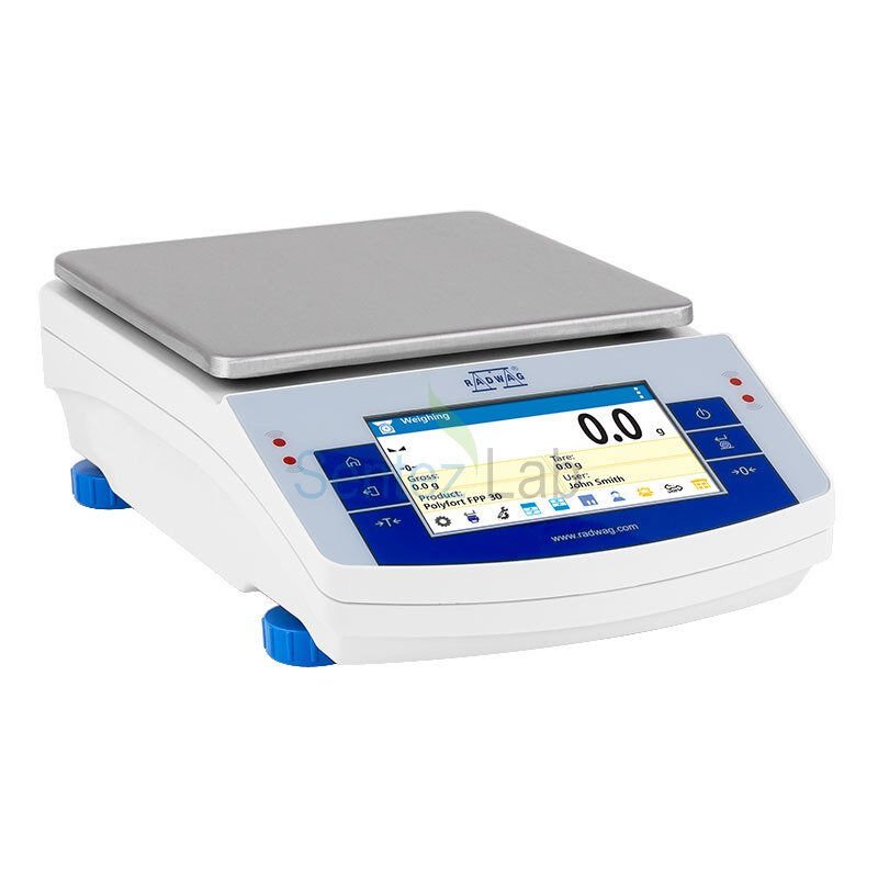 RADWAG WLC 6.X2 Hassas Terazi 6 kg / 0.1 g - Dahili Kalibrasyon