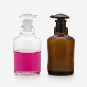 İSOLAB 062.03.100 şişe - damlatma - cam - amber - 100 ml