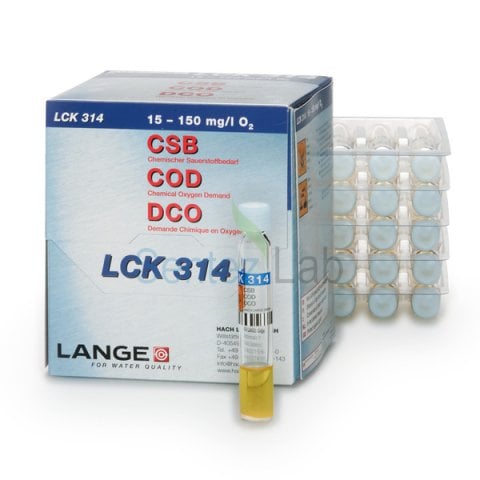 KOİ KÜVET TESTİ, Ölçüm Aralığı :15-150 mg/l; 25/pkt