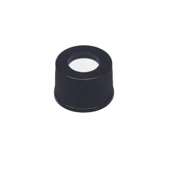 ISOLAB  Kapak + Septa - Silikon / Ptfe - Yarıksız - N13 Vidalı Vial İçin 100 Adet