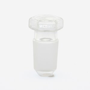 ISOLAB Tıpa - Cam - Şeffaf - Hexagonal Kapaklı - NS 34/35