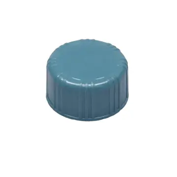 ISOLAB  Kapak + Septa - Beyaz Septa / Bej Ptfe - Deliksiz - N15 Vidalı Vial İçin 100 Adet