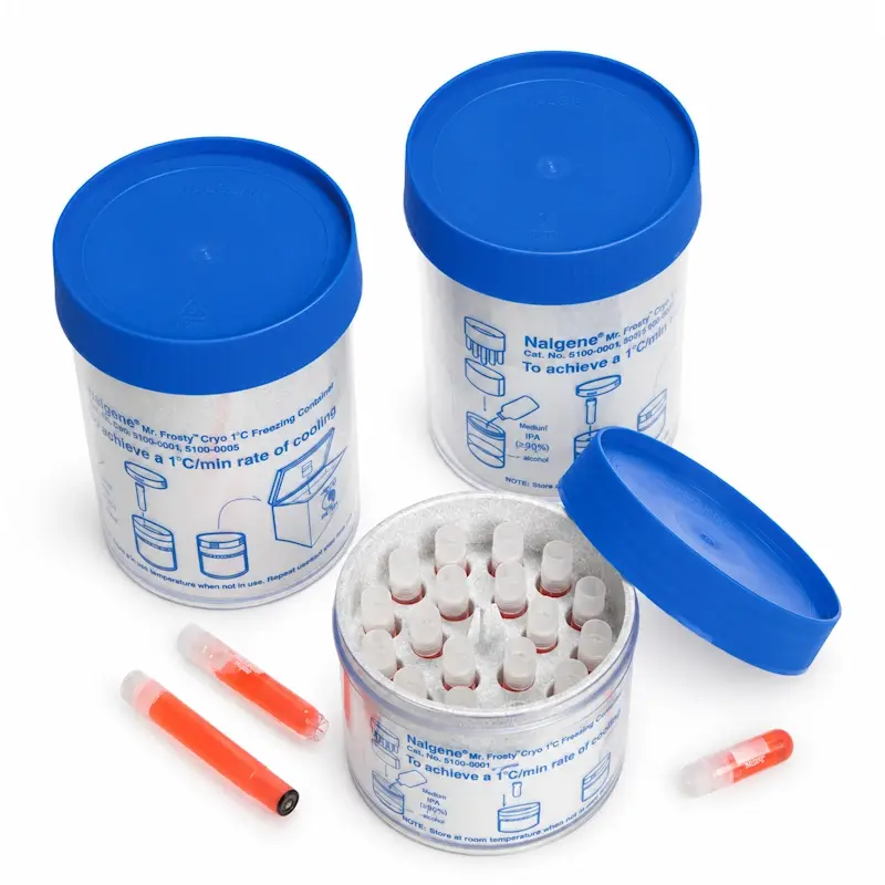 THERMO 5100-0001 Hücre Dondurma Kabı - Mr. Frosty™ Dondurma Kabı 18 Tubes (1.0 to 2.0 mL), 2,0 mL