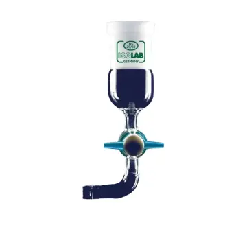 ISOLAB  Adaptör - Eğimli - Musluksuz - Çap 8 Mm - Dişi Şilif : Ns 14/23