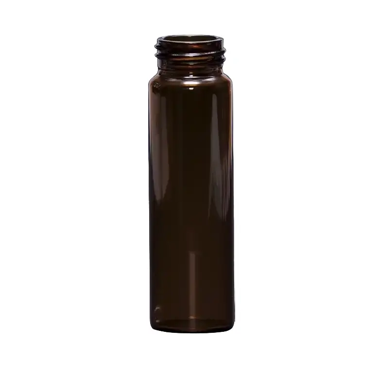 ISOLAB  Vial - Crimp Kapak - N20 - 22,5X54,5 Mm - 10 Ml - Amber 100 Adet