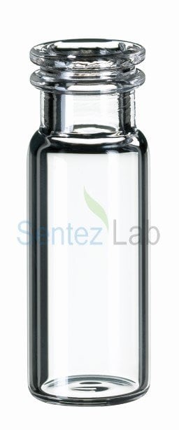 1.5ML SNAP RİNG VİAL, 32 X 11.6MM, CLEAR GLASS, 1ST HYDROLYTİC CLASS, WİDE OPENİNG 100/pk