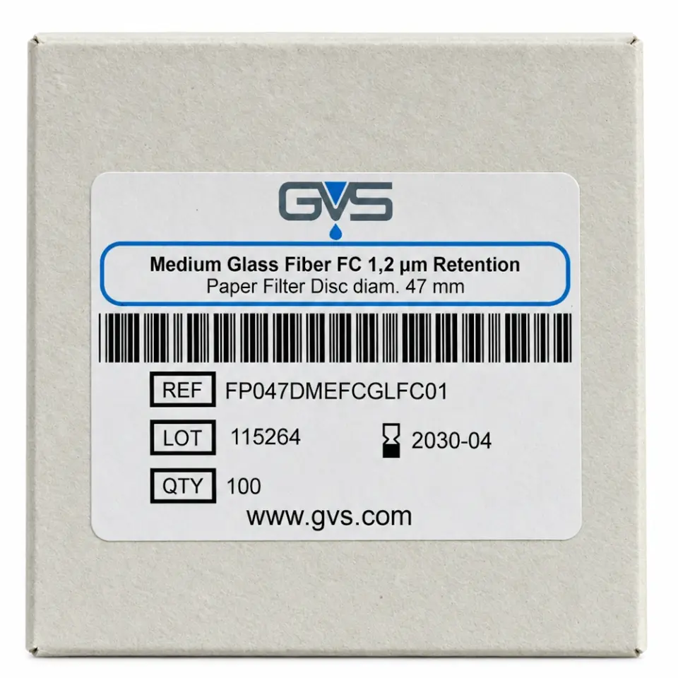 GVS Glass Microfiber Filter FC 1,2um 47 mm