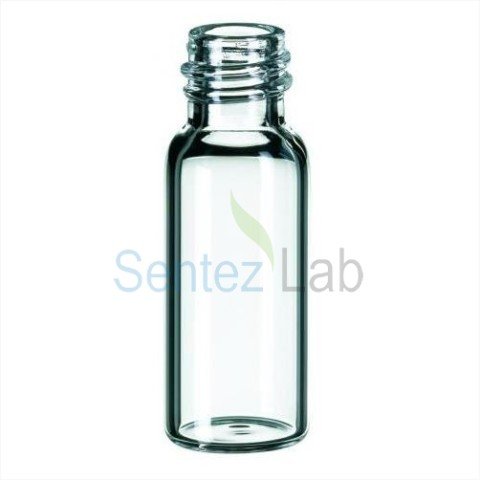 La-Pha-Pack Vial 1,5ml, Vidalı, 8-425 Thread, 32 X 11.6mm, Şeffaf, 1. Hidrolitik Kalite, Dar Ağızlı 100/PK