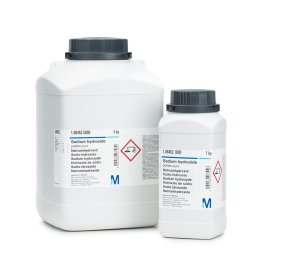 MERCK 105012 Potassium hydroxide pellets pure. CAS No. 1310-58-3, EC Number 215-181-3