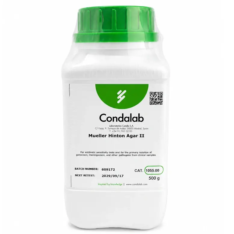 Condalab 1055 Mueller Hınton Agar II (Müller Hinton) 500 grams
