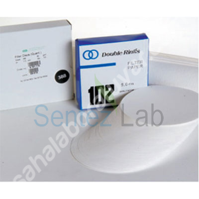 Filtre Kağıdı Beyaz Bant 102 Medium 125 mm – Metilen Kağıdı 100 Adet/Kutu