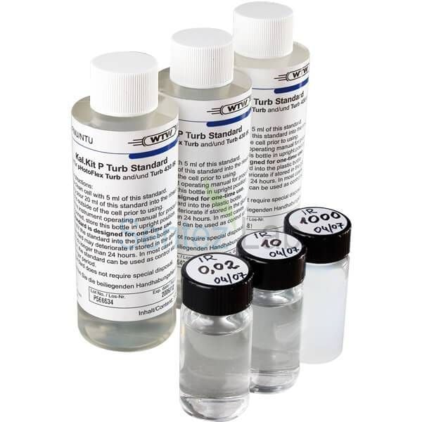 WTW Kal.Kit P Turb 550/550IR kalibrasyon Standardı 0,02 ‐ 10 ‐1000 NTU
