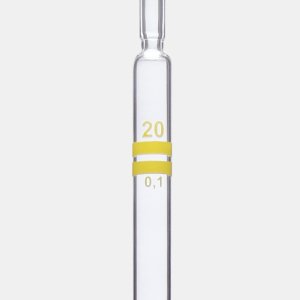 ISOLAB Pipet - Cam - Dereceli - As Kalite - Grup Sertifikalı - Mavi Skala - 2 ml