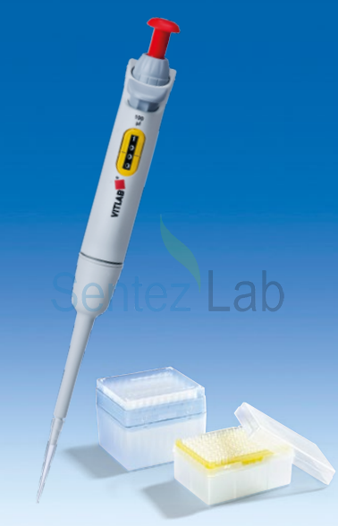 Mini Mikropipet Seti, 0.5 – 10 μl / 10 – 100 μl / 100 – 1000 μl Pipetler,Askıları ve Kutulu Uçları ile Komple
