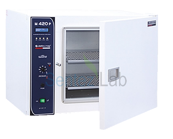 Elektromag M420 P Kuru Hava Sterilizatörü (Alüminyum İç Gövdeli)  +5... 250 °C / 48 L