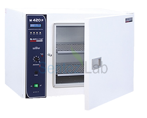 Elektromag M420 P Kuru Hava Sterilizatörü (Alüminyum İç Gövdeli)  +5... 250 °C / 48 L