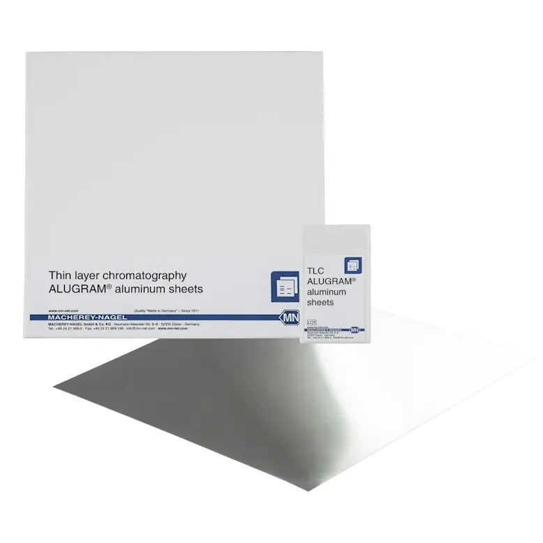 ISOLAB  Tlc Plaka - 20X20 Cm - Alugram ''Xtra'' Tabaka - Sıl G / Uv 254 25 Adet