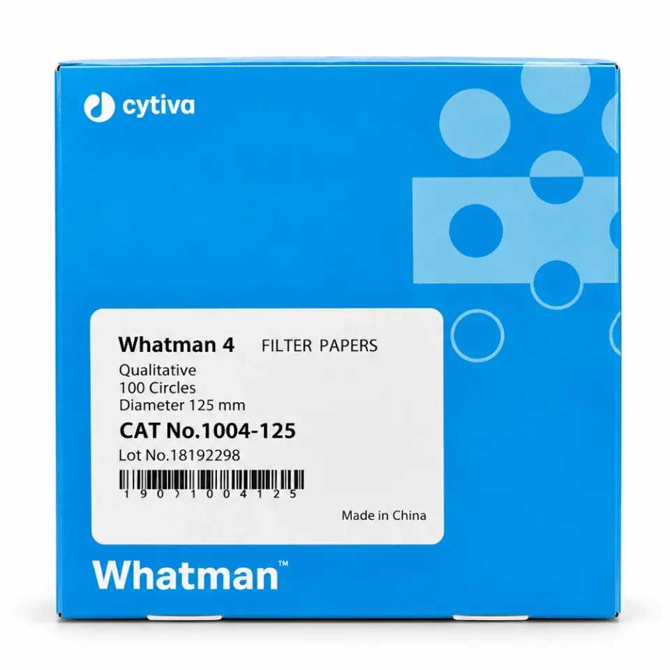 Whatman 1004-125 Grade 4 Kalitatif Filtre Kağıdı 125 mm