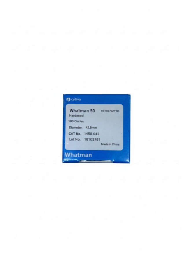 Whatman 1450-042 Grade 50 Filtre Kağıdı, Çap 42.5 mm – 2.7 µm