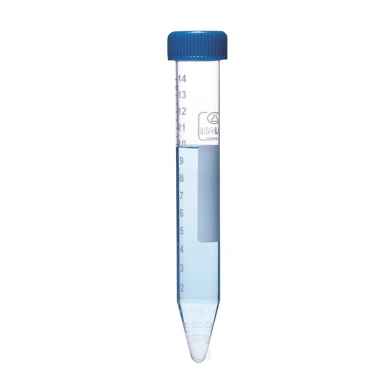 ISOLAB  Tüp - Santrfüj - P.P - Vidalı Kapaklı - 15 Ml - Dna/Rna Free - Gamma Steril - Tekli Ambalaj 50 Adet