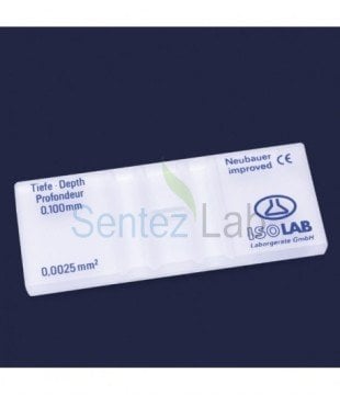 ISOLAB 075.03.001 Kan Sayma Lamı - neubauer improved