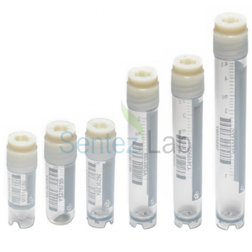 Biosigma Cryo Tüp 4 Ml  İçten Vidalı  Ayaklı 50 Adet