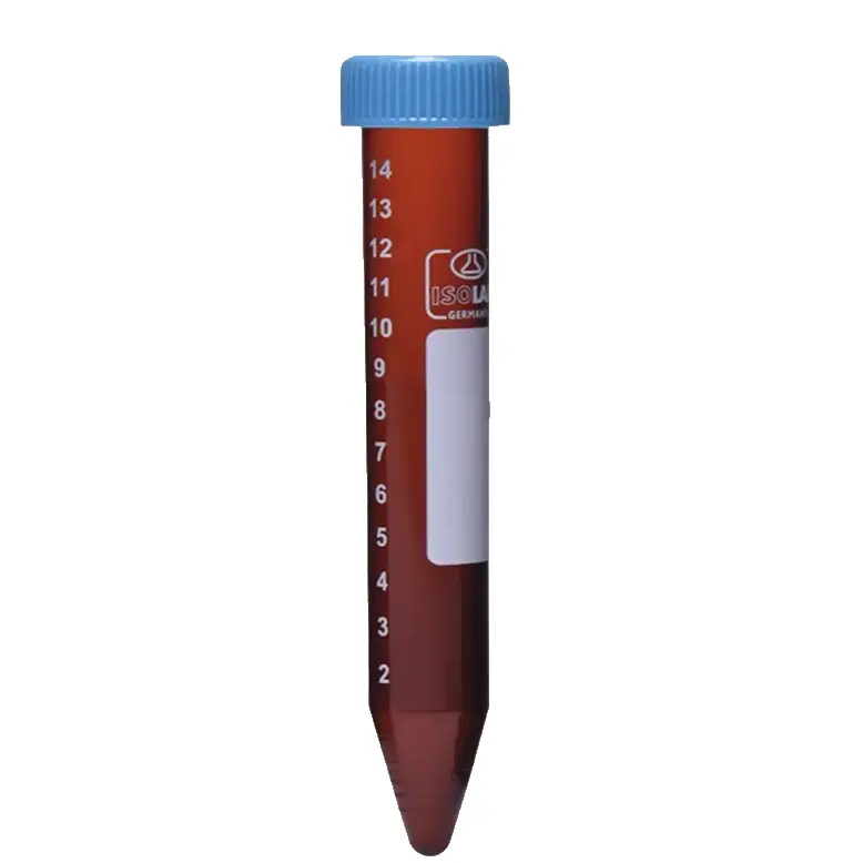 ISOLAB  Tüp - Santrfüj - Amber - P.P - Vidalı Kapaklı - 50 Ml - Dna/Rna Free - Steril 50 Adet