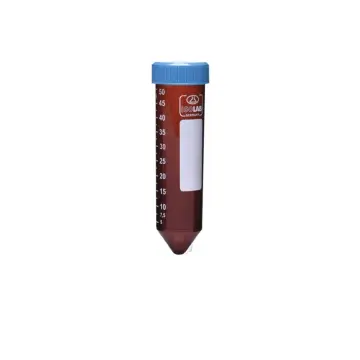 ISOLAB  Tüp - Santrfüj - Amber - P.P - Vidalı Kapaklı - 50 Ml - Dna/Rna Free - Gamma Steril - Tekli Ambalaj 50 Adet