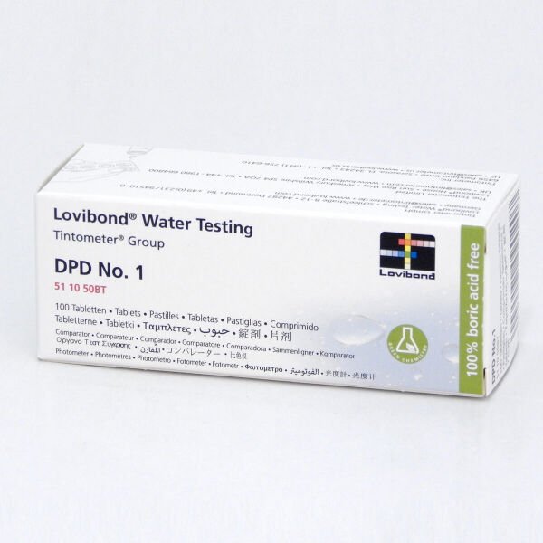 Lovibond DPD No.1 Serbest Klor Test Tableti 100 Adet - Paket