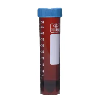 ISOLAB  Tüp - Santrfüj - Amber - P.P - Vidalı Kapaklı - 50 Ml - Dna/Rna Free - Etekli - Gamma Steril - Tekli Ambalaj 50 Adet