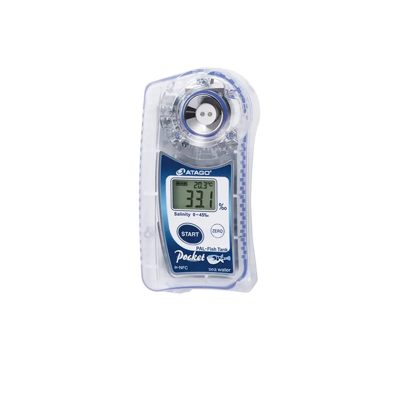 ATAGO 4121 PAL-Fish Tank Deniz Suyu Tuzluluk Ölçer Tuzluluk: 0.0... 45.0‰ Balık Çiftliklerine Özel