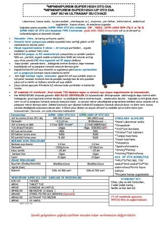 MP MINIPURE SUPER DIA  PORTABLE (MANUAL TANKLA)