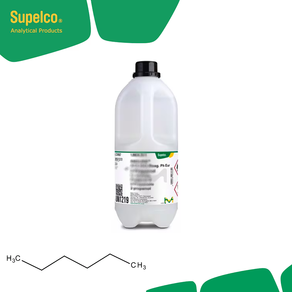 Merck 104368 n-Hexane EMPLURA CAS 110-54-3 - 2.5 L